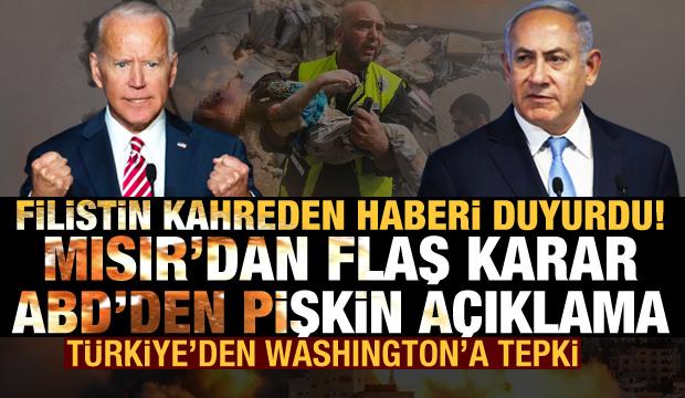 Filistin kahreden haberi duyurdu! ABD'den pişkin açıklama, Türkiye ve Rusya'dan tepki