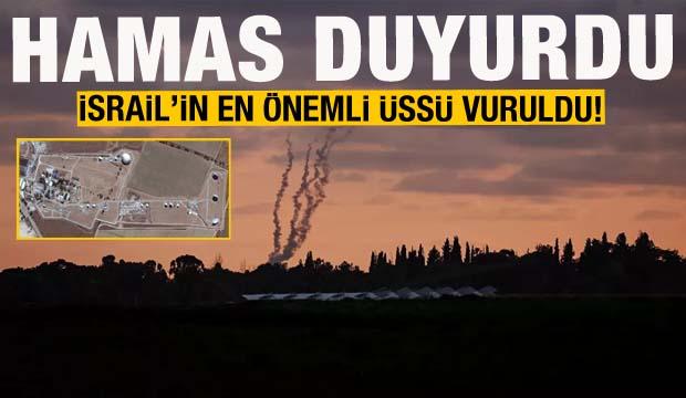 Hamas: İsrail’e ait Urim Üssü’nü vurduk