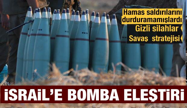 İsrail'in gizli silahları ifşa oldu, eleştiri yağmuruna tutuldu