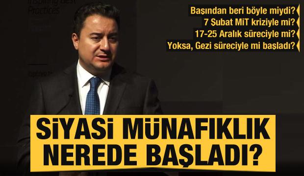 Siyasi münafıklık nerede başladı?