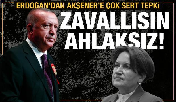 Son dakika haberi: Erdoğan'dan Meral Akşener'in sözlerine tepki