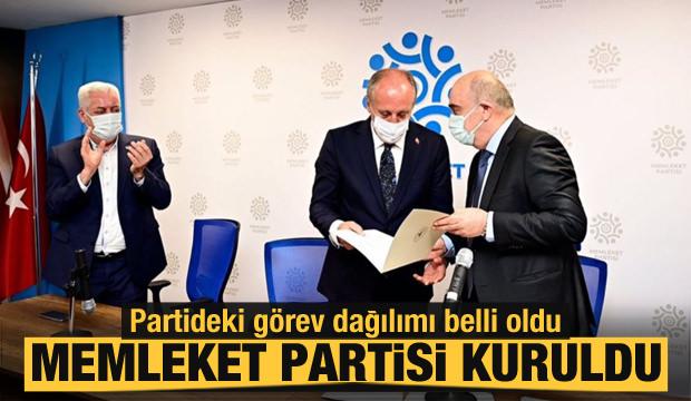 Son dakika... Memleket Partisi kuruldu: Muharrem İnce parti başkanlığına seçildi