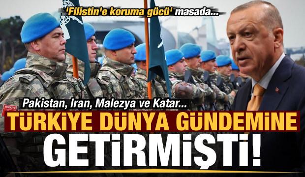 Son dakika: Türkiye dünya gündemine getirmişti! 'Filistin'e koruma gücü' masada...