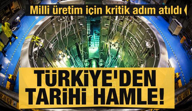 Türkiye'den tarihi nükleer reaktör adımı! Çalışmalar başladı