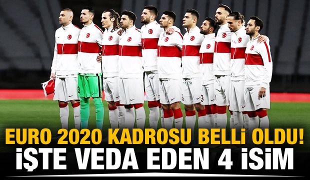 İşte Milli Takım'a veda eden 4 isim!