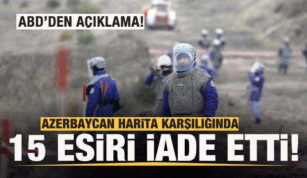 Azerbaycan, harita karşılığında 15 Ermeni esiri iade etti