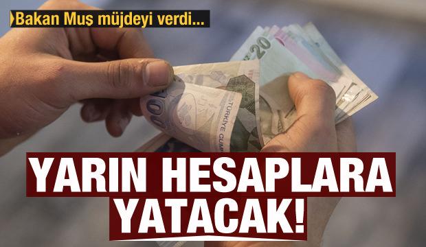 Bakan Muş duyurdu: Hibe ödemeleri yarın başlıyor