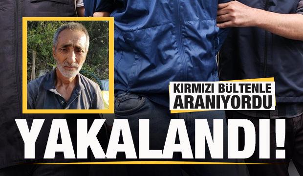 Kırmızı Bültenle aranan terörist yakalandı