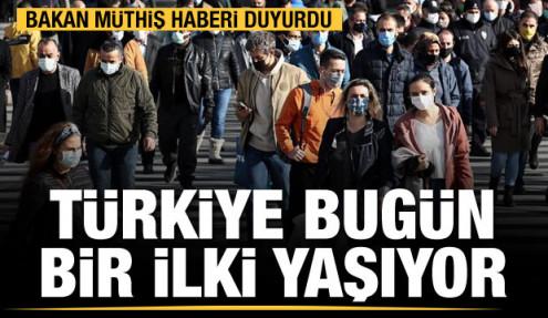Bakan Koca duyurdu! Türkiye'de bir ilk.