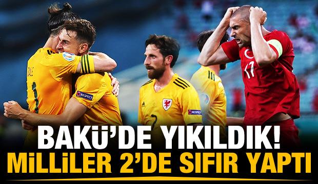 Bakü'de yıkıldık! Milliler 2'de sıfır yaptı