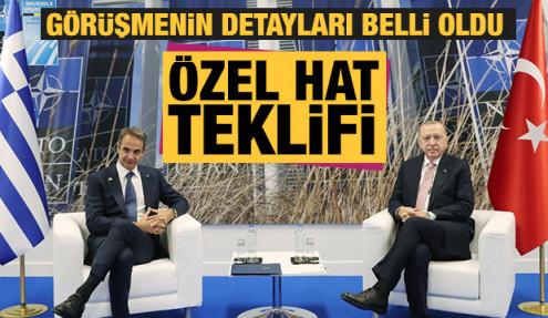 Başkan Erdoğan, Miçotakis'le görüşmenin detaylarını açıkladı