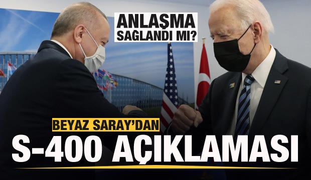 Beyaz Saray'dan S-400 açıklaması! Anlaşma sağlandı mı?