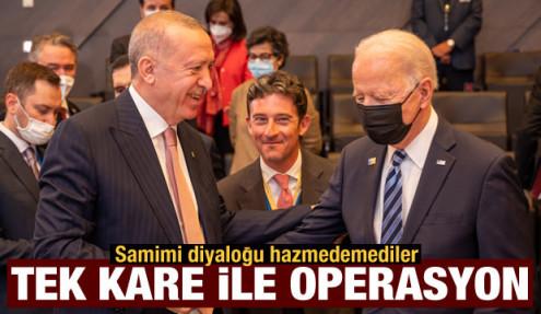 Erdoğan-Biden görüşmesinde kirli algı operasyonu