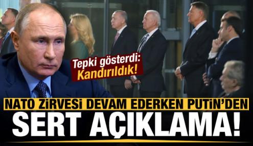Son dakika: NATO Zirvesi devam ederken Putin'den tepki: Kandırıldık