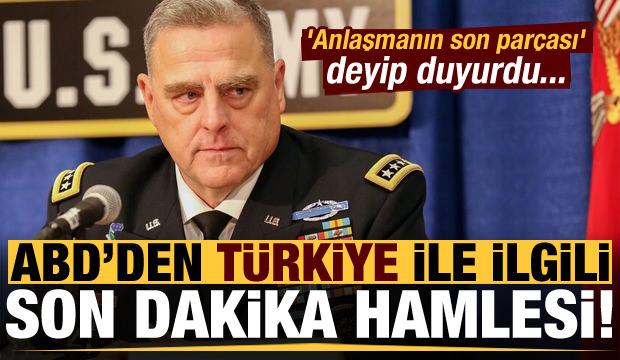 ABD'den Türkiye ilgili son dakika hamlesi! 'Anlaşmanın son parçası' deyip duyurdu...