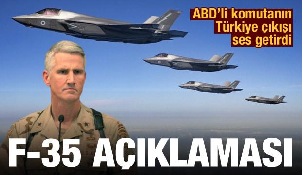 ABD'li komutandan F-35 açıklaması: Alınan Türkiye kararı kurallara aykırı