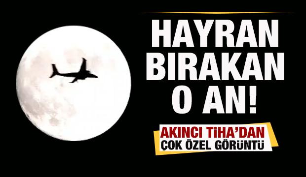 Bayraktar AKINCI TİHA'dan çok özel görüntü! Hayran bıraktı