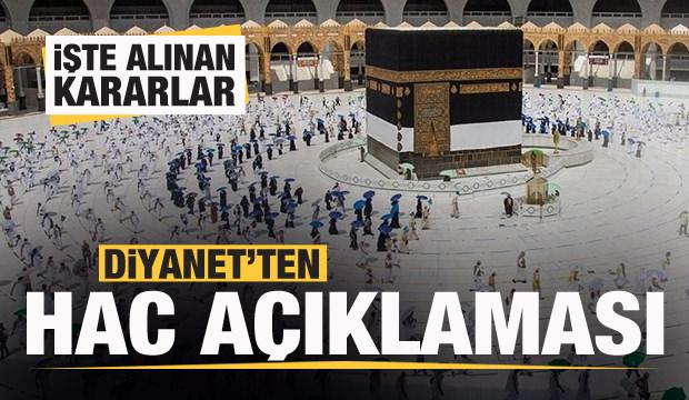 Diyanet'ten hac toplantısı! İşte alınan kararlar