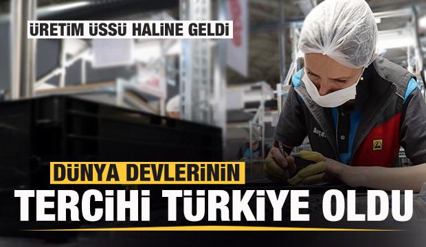 Dünya devlerinin tercihi Türkiye oldu