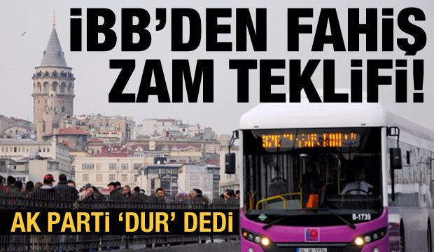 İBB'nin yüzde 22,47'lik zam talebi reddedildi