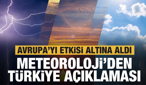 Meteoroloji Den Hava Durumu Icin Son Dakika Aciklamasi Guncel Haberleri