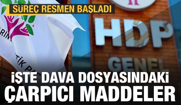 Son dakika haberi: HDP iddianamesinin detayları belli oldu