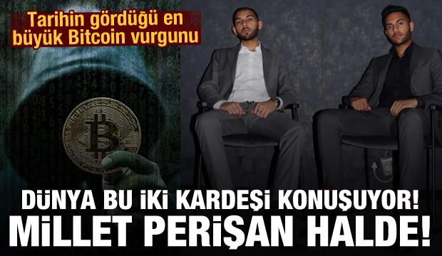 İki kardeşten tarihin gördüğü en büyük Bitcoin vurgunu