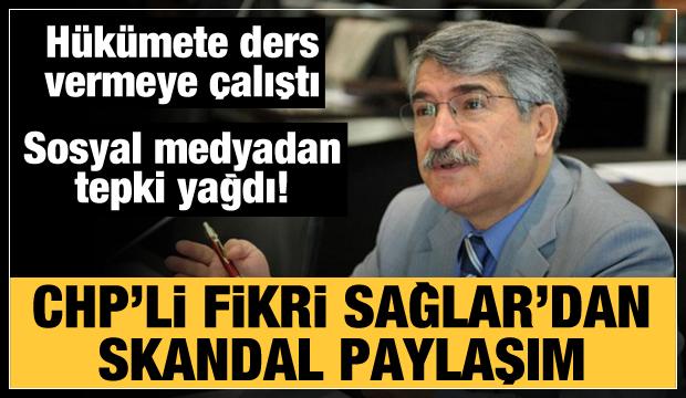CHP'li Fikri Sağlar önce vatandaşa hakaret etti sonra hükümete ders vermeye çalıştı - Vimarsana News