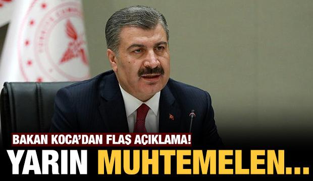 Bakan Koca 'Zayıf noktamız' diyerek uyardı!