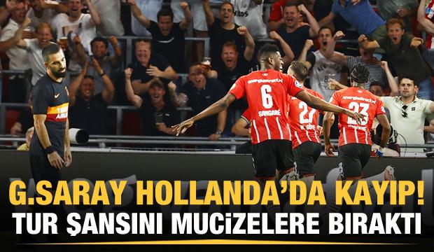 Galatasaray tur şansını mucizelere bıraktı!