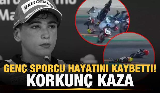 Genç motosikletçi Hugo Millan hayatını kaybetti
