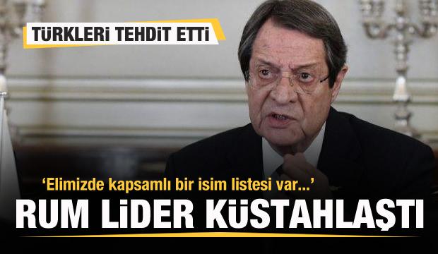 Rum lider küstahlaştı! Türkleri tehdit etti