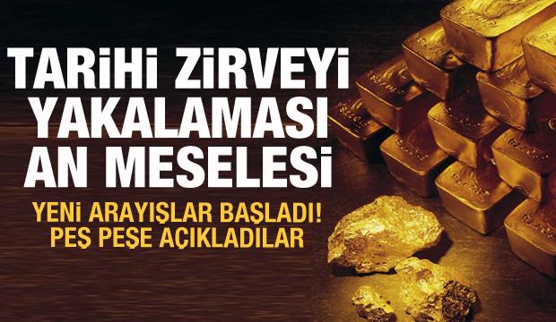 Altın yeni dostlar arıyor! Tarihi zirveyi yakalaması an meselesi