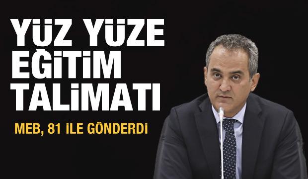 Son Dakika: MEB, 81 ile yüz yüze eğitim talimatı gönderdi - Vimarsana News