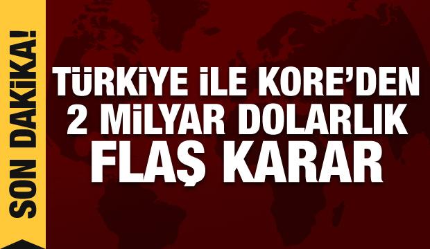 Türkiye ile Güney Kore arasında 2 milyar dolarlık swap ...