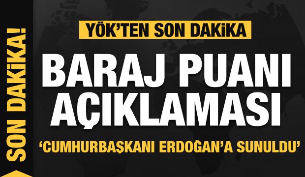 YÖK'ten baraj puanı ile ilgili son dakika açıklaması ...