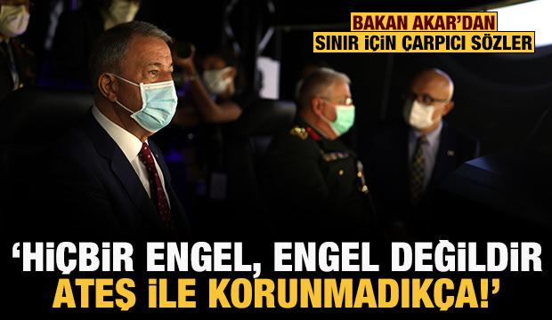 Bakan Akar: Hiçbir engel, engel değildir ateş ile korunmadıkça - Vimarsana News