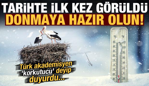 Tarihte ilk oldu! Türk akademisyen 'korkutucu' deyip duyurdu: Bu kış çok çetin geçecek