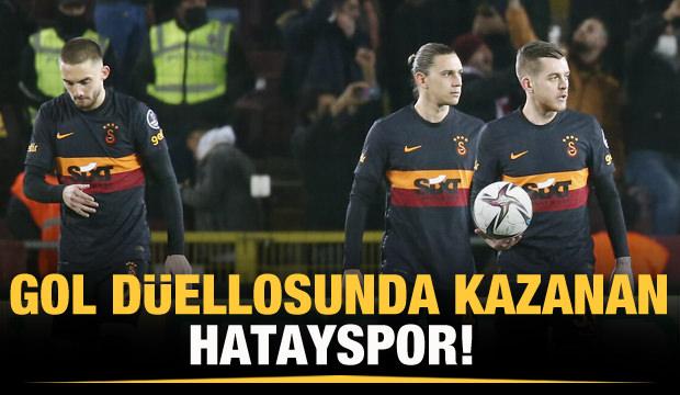 Gol düellosunda kazanan Hatayspor!