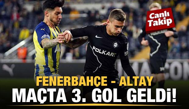 Fenerbahçe - Altay! CANLI