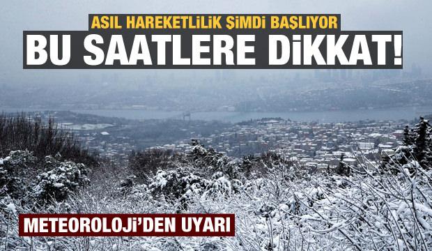 Asıl hareketlilik başlıyor! Kar yağışı için İstanbul ve çok sayıda ilde alarm