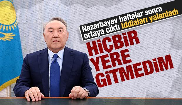 Nursultan Nazarbayev haftalar sonra kamera karşısında: Hiçbir yere gitmedim!