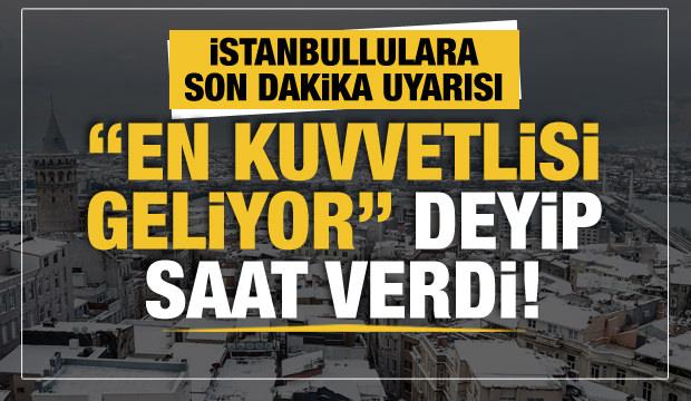 Son dakika... İstanbul için önemli hava durumu uyarısı: Pazartesi en kuvvetli aşama!