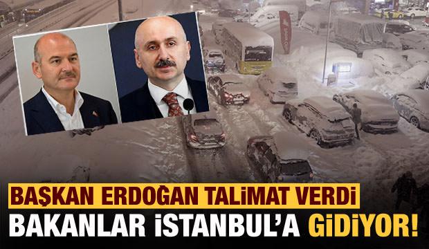 Başkan Erdoğan'dan talimat! Bakanlar İstanbul'a gidiyor