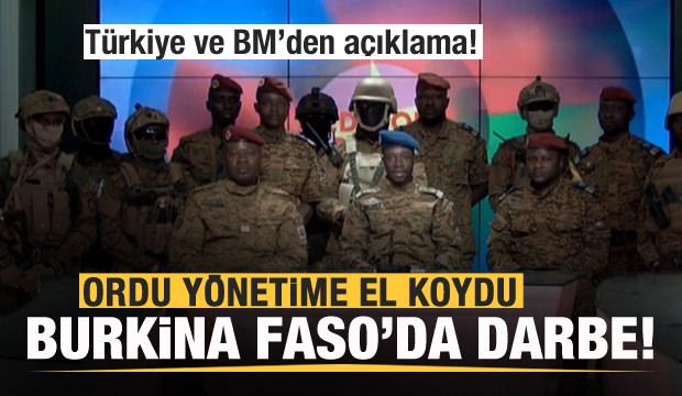 Burkina Faso'da darbe! Ordu yönetime el koydu! Türkiye ve BM'den açıklama!