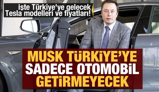 İşte Türkiye'ye gelecek Tesla modelleri ve fiyatları! Elon Musk sadece otomobil getirmeyecek