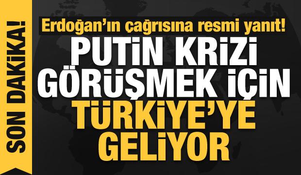 Son dakika: Putin Erdoğan'ın teklifini kabul etti: Türkiye'ye geliyor