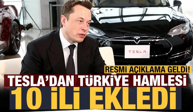 Tesla'dan Türkiye hamlesi! 10 ili listesine ekledi