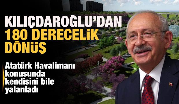 "Bizim projemizdi" diyen Kılıçdaroğlu Atatürk Havalimanı'nın park olmasına karşı çıkıyor