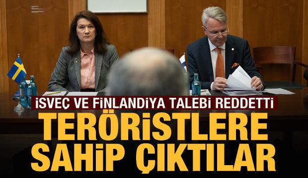 Finlandiya ve İsveç teröristlere sahip çıktı: 33 teröristi iade etmeyecekler